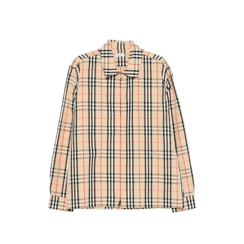 Burberry Neutrals Jackets - Shirt Jackets Men